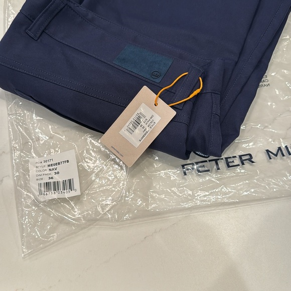 NWT Peter Millar Crown Sport performance pant size 36x30 - Picture 3 of 3